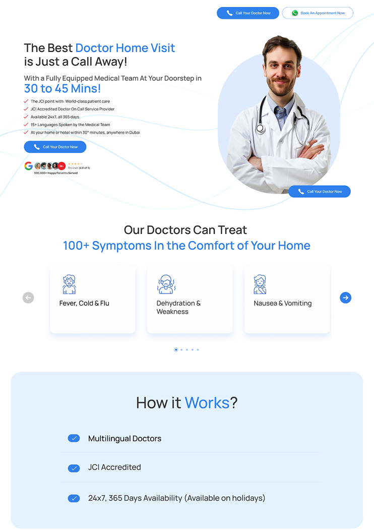 High Converting Landing Page Created by Logicloop for Autohangar Advantage