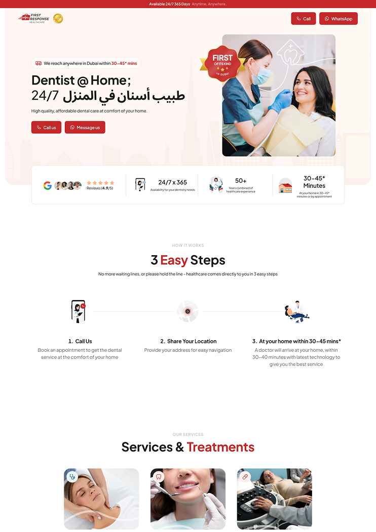 High Converting Landing Page Created by Logicloop for Autohangar Advantage