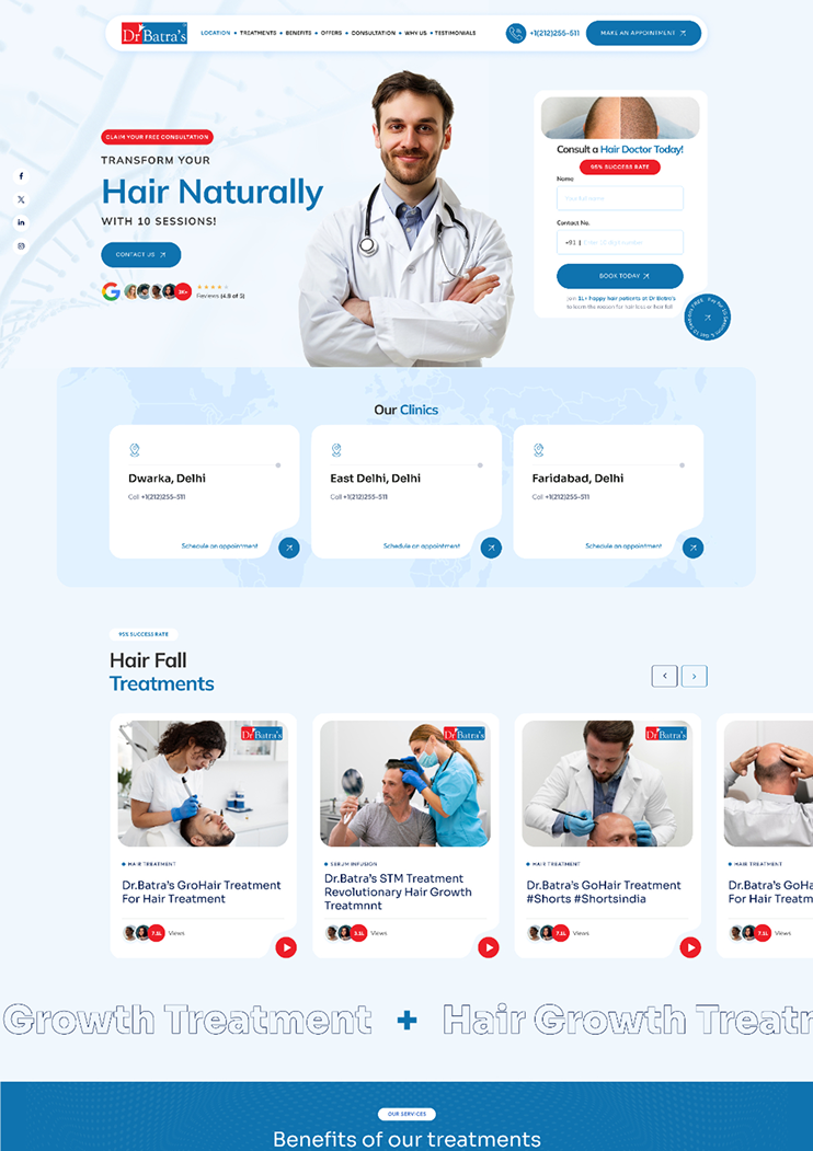 High Converting Landing Page Created by Logicloop for Autohangar Advantage